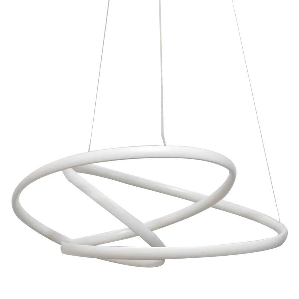 Pendente Bella Zig Branco 35 watts 3000K Ø570x470x260mm TP001