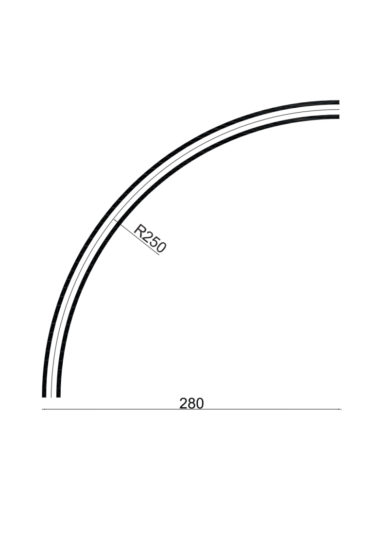 Curva para Trilho Magnético Onyx Alpertone R250 Preto 48V IP20 011303