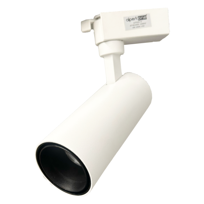 Spot para Trilho Alpertone Vision 30 watts 6000K 27° Branco Bivolt Ø80x190x164mm 0515