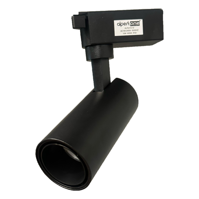 Spot para Trilho Alpertone Vision 10 watts 6000K 20° Preto Bivolt Ø54x120x139mm 0506