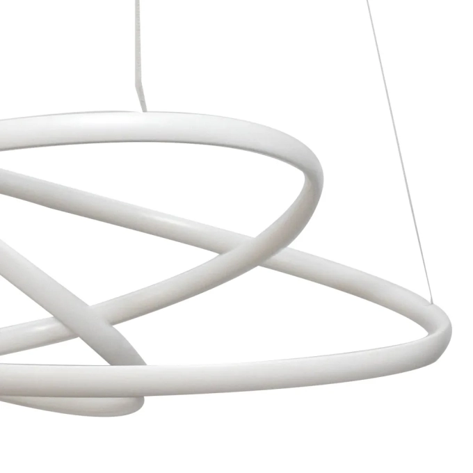 Pendente Bella Zig Branco 35 watts 3000K Ø570x470x260mm TP001