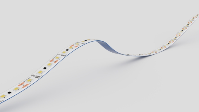 Fita de LED Alpertone Light Pro+ 126leds 10w/mt 24V 3000K IRC98 IP20 8mm (Rolo 20 metros) 011445