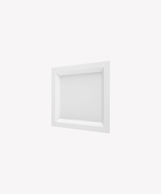 Painel Recuado Embutir ABS Opus LED 176x176mm 12 watts 3000K OPS 85261