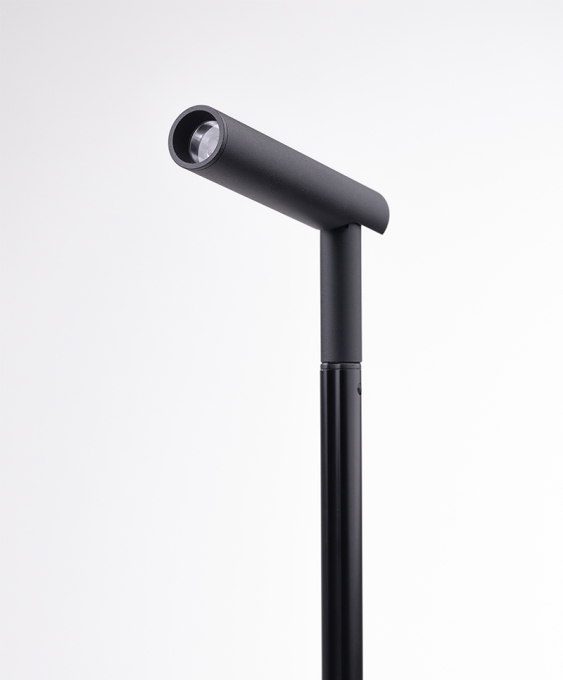 Espeto Opus LED Lapiz 4,5 watts 24° IP65 Preto 3000K 280 Lúmens Ø24x100x678mm OPS 30524