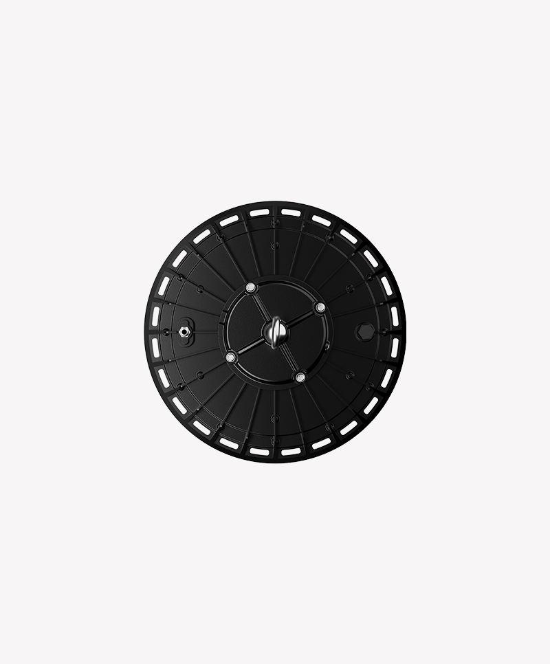 Pendente Opus Highbay 90° IP65 IRC80 100 watts 6500K Ø253x120mm OPS 32221
