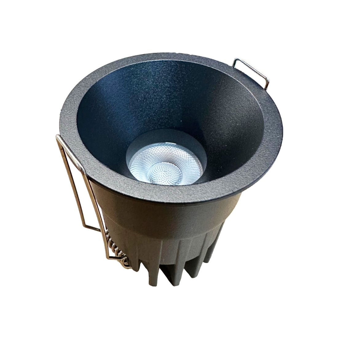Embutido Alpertone Downlight Hodes 7 watts 15° IRC90 Bivolt Preto Ø62x75mm 011739/011742