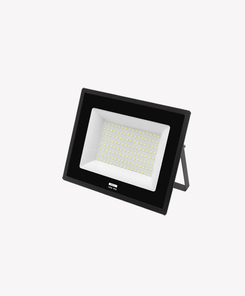Refletor Opus Alta Potência 120° IP65 IRC80 100 watts 3000K 230x180x20mm OPS 83113
