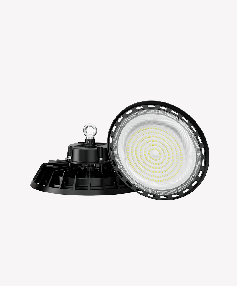Pendente Opus Highbay 90° IP65 IRC80 100 watts 6500K Ø253x120mm OPS 32221
