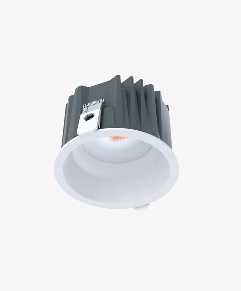 Spot LED Downlight Opus Ø100mm 55° 18 watts 4000K Branco Bivolt OPS 30555
