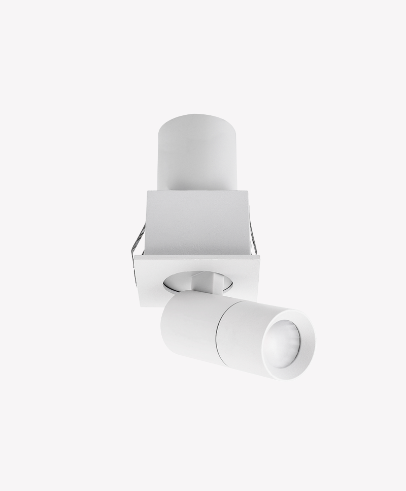 Spot LED Omni Opus 45° IP20 IRC97 5 watts 3000K Bivolt Branco 50x50x73mm OPS 88705