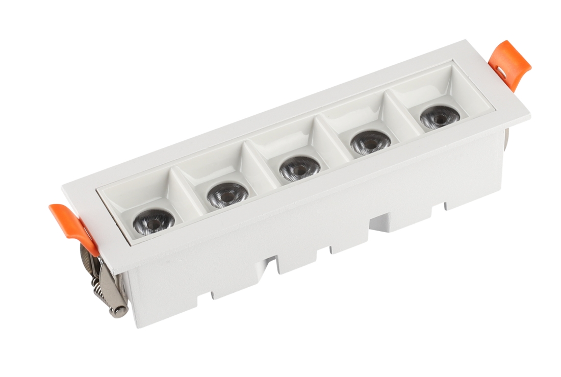 Embutido Alpertone Downlight Durell 10 watts 36° Branco IRC90 Bivolt 150x45x32mm 011563/011564
