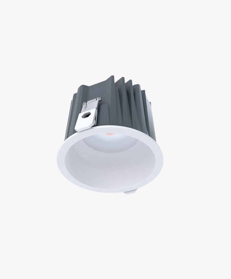 Spot LED Downlight Opus Ø83x65mm 55° 12 watts 4000K Branco Bivolt OPS 30548