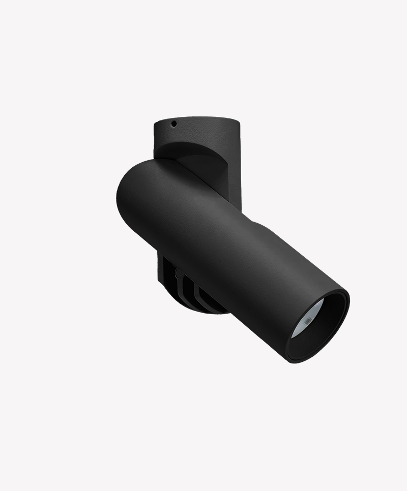 Spot LED Rubik Opus 24° IP20 IRC97 10 watts 3000K Bivolt Preto 90x117x40mm OPS 88699 