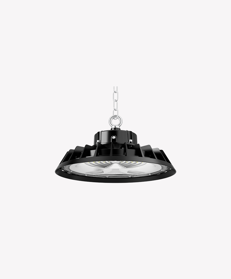 Pendente Opus Highbay 90° IP65 IRC80 100 watts 6500K Ø253x120mm OPS 32221
