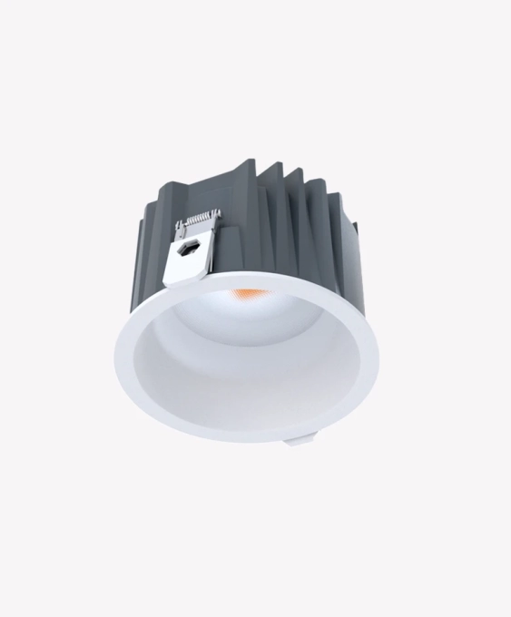 Spot LED Downlight Opus Ø100mm 55° 18 watts 3000K Branco Bivolt OPS 88873
