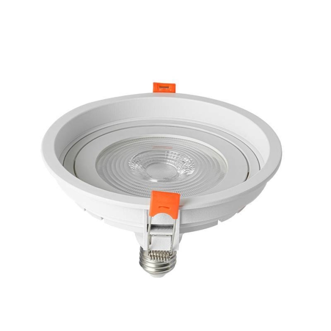 Spot Embutir Nordecor Loyo Redondo 1L PAR30 Branco Ø160x15mm 6938