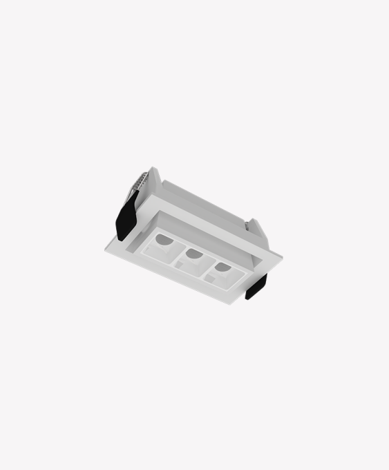 Spot Embutir Opus LED Soul Direcionável 6 watts 2700K IRC90 24° IP20 85x51x45mm Branco OPS 89719