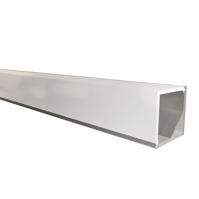 Perfil Sobrepor Alpertone Sigma 16x16mm Barra 2 Metros 616A2L / 616B2L / 616P2L