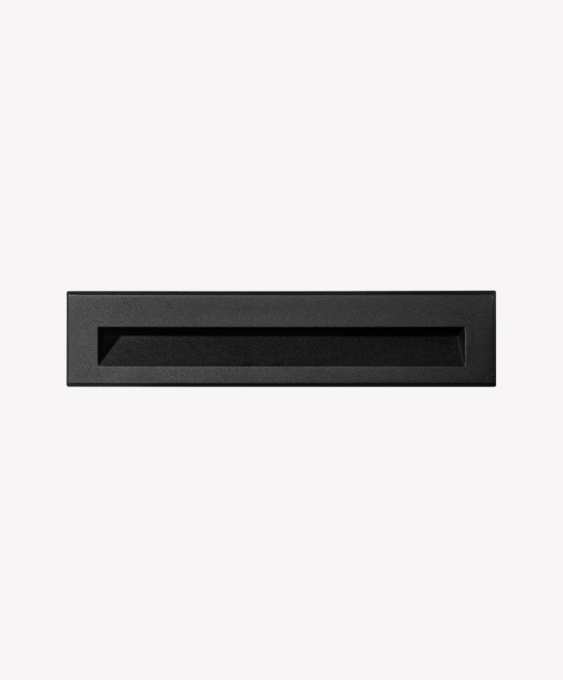 Balizador Opus Suit 6 watts 3000K 160° IP65 IRC90 Preto 200x45x37mm OPS 88590 



