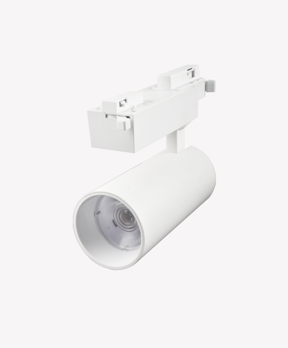 Spot Trilho Opus 38° IP20 IRC90 50 watts 3000K Bivolt Branco 90x180mm OPS 87005 