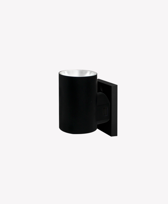 Arandela Opus Polo 9 watts 3000K 30° IP65 Preto 78x114x135mm OPS 34911



