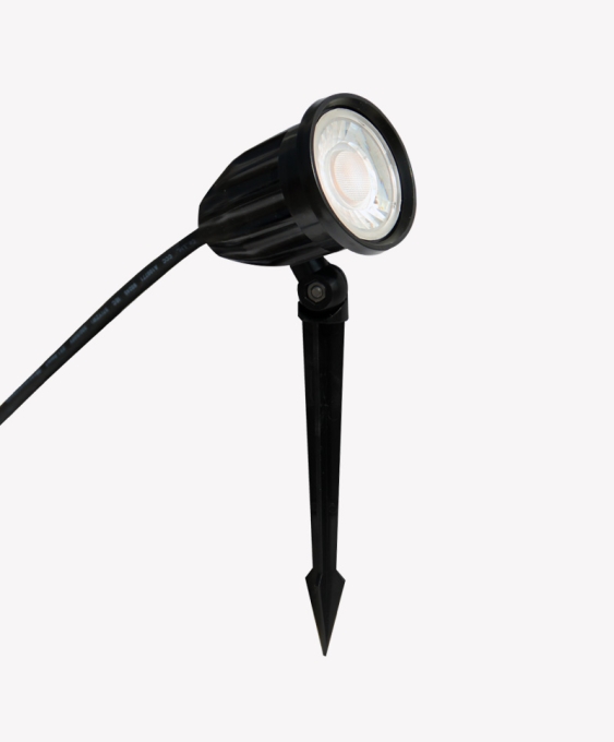Espeto Opus LED Spike 8 watts 3000K IP65 45° Preto 195x65x53mm OPS 87487




