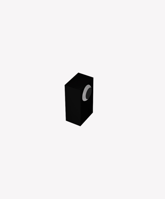 Arandela Opus Arc 2x1 watt 3000K 60° Preto 60x35x27mm OPS 86442




