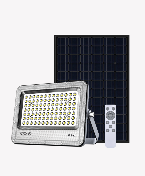 Refletor Opus Solar 90° IP65 IRC80 200 watts 6500K 230x48.7x176mm OPS 88415