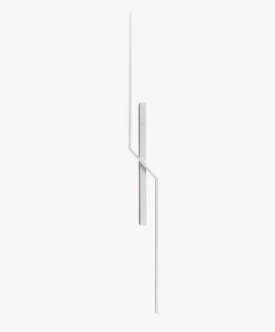 Arandela Opus Zeta 120° IP20 IRC80 26 watts 3000K Bivolt 1200x100mm Branco OPS 89337