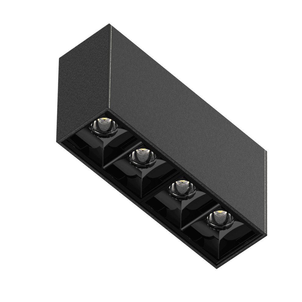 Luminária Powerlume Dot Line Sobrepor Alumínio 10 watts 36° IP40 33x108mm DOTSBP-10W