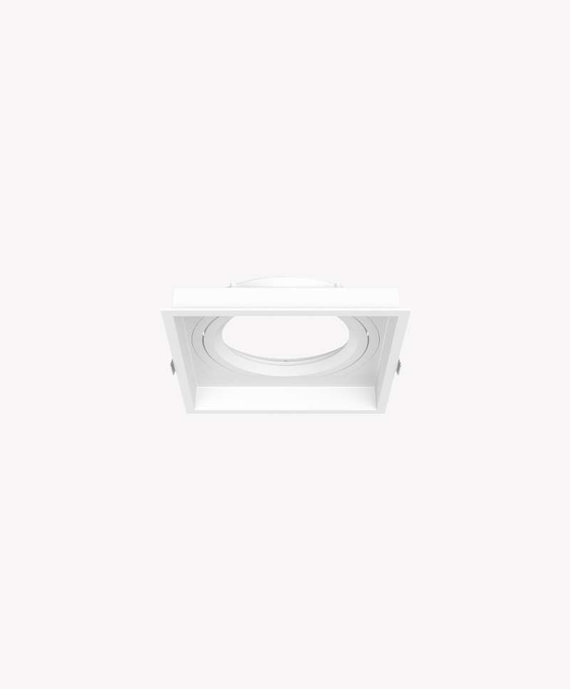 Spot Microborda Opus LED Genesis AR111 Alumínio Branco OPS 89832