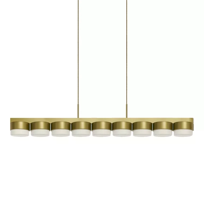 Pendente Usina Bello 63 watts 4000K 780X85X125mm 52095 By Tiago Curioni