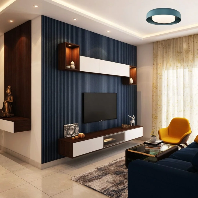 Plafon Usina Jetty 64 watts Bivolt Ø600X120mm 19956-60LED