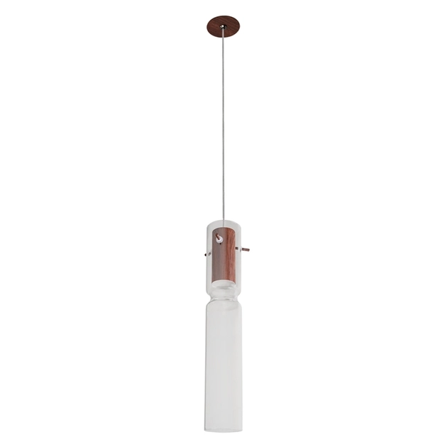 Pendente Casual Light Studioluce Vetro 5 watts 2700K Ø60x350mm PD1942PTMD