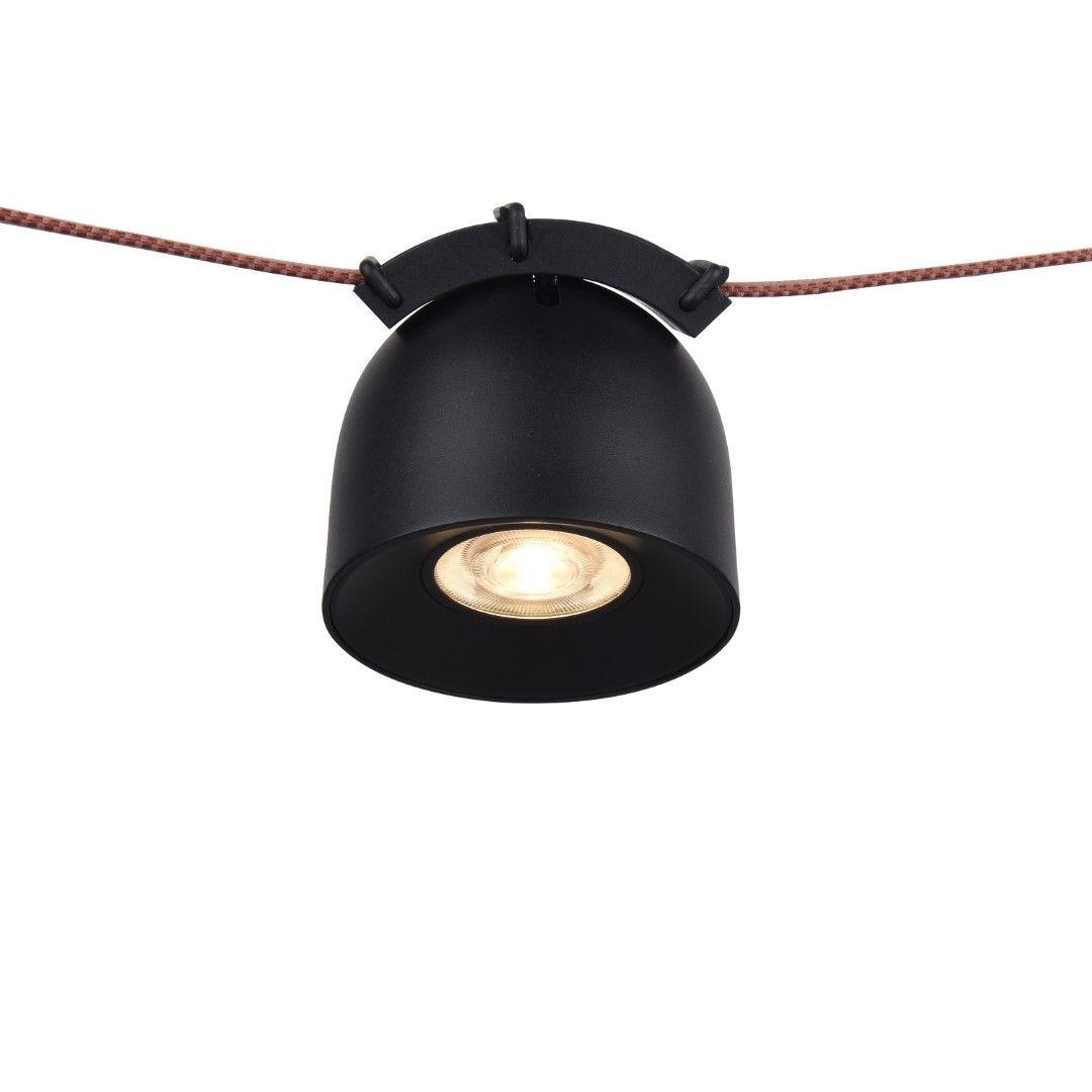 Spot Studioluce Slack Preto 12 watts 2700K 48V Ø100x107mm MS1946PT