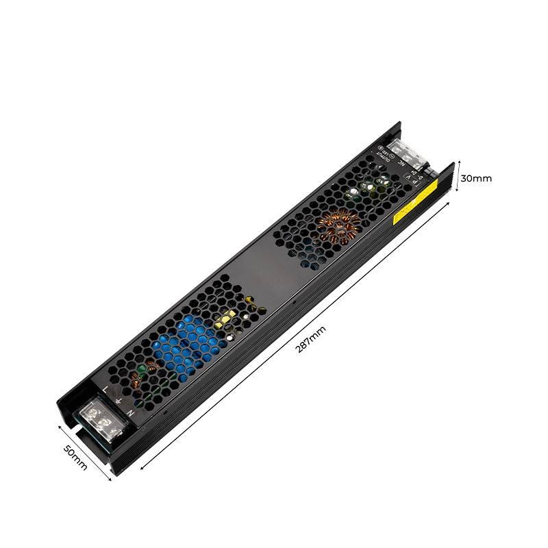 Fonte 48V Nordecor Dimerizável (Triac) 4,2A 200 watts 127V IP20 287x50x30mm 7368