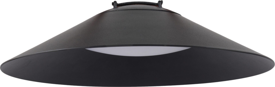 Plafon-Pendente Studioluce Slack Preto 12 watts 2700K 48V Ø300x71mm MP1949PT
