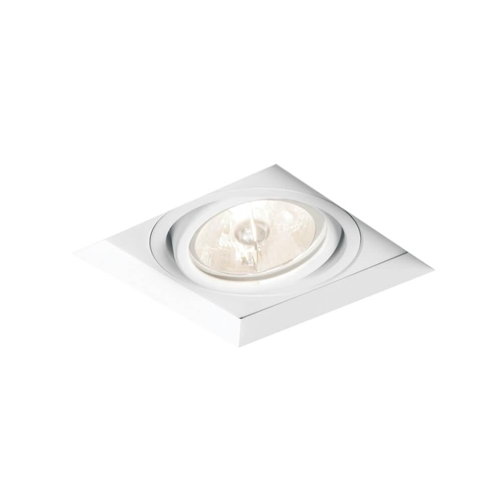 Embutido Direcional Newline No Frame II BRANCO 1L Mini Dicróica 61x61x70mm IN61301