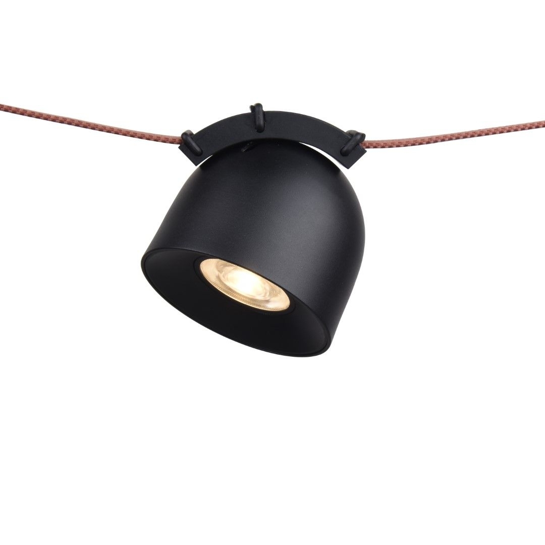 Spot Studioluce Slack Preto 12 watts 2700K 48V Ø100x107mm MS1946PT
