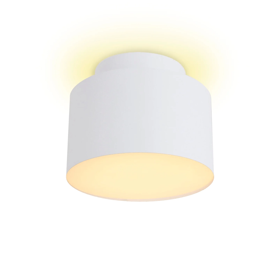Plafon Casual Light Studioluce Pini Branco 14 watts 3000K Ø110x88mm PL1845BR