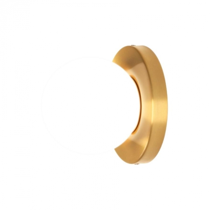 Arandela/Plafon TKS Kimo G Globo Leitoso Ø150mm 1L E27 150x150x165mm 1003