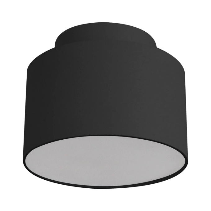 Plafon Casual Light Studioluce Pini Preto 14 watts 3000K Ø110x88mm PL1845PT