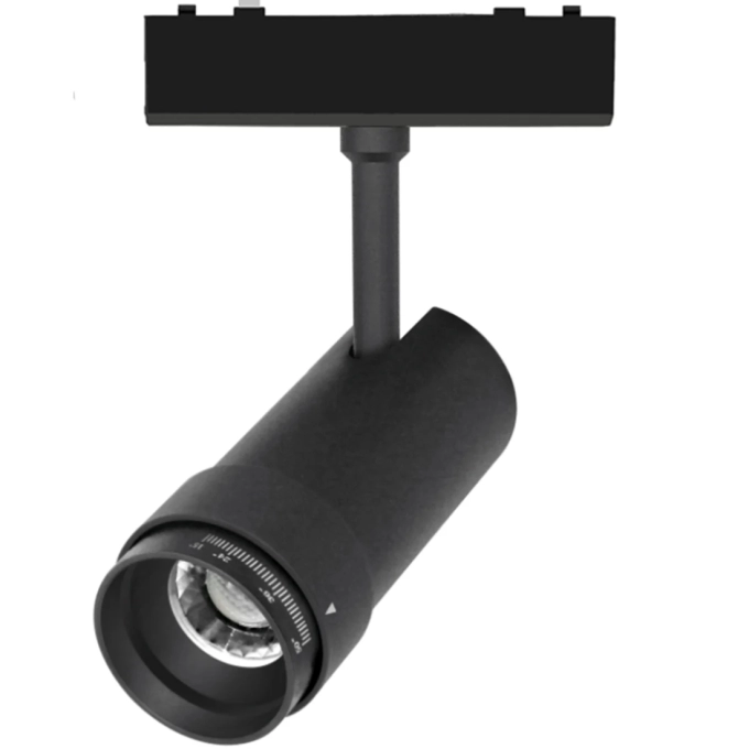 Spot Studioluce Ultra Slim Preto 7 watts 2700K 48V MS2015PT