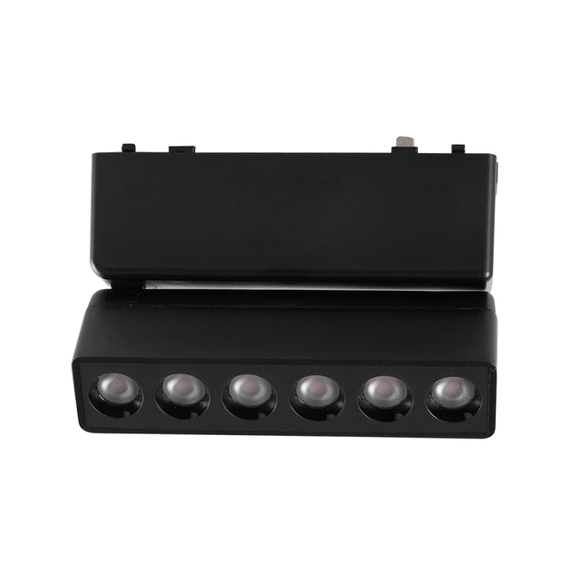 Spot Studioluce Ultra Slim Preto 6,5 watts 2700K 48V MS2011PT