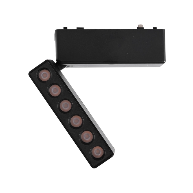 Spot Studioluce Ultra Slim Preto 6,5 watts 2700K 48V MS2011PT