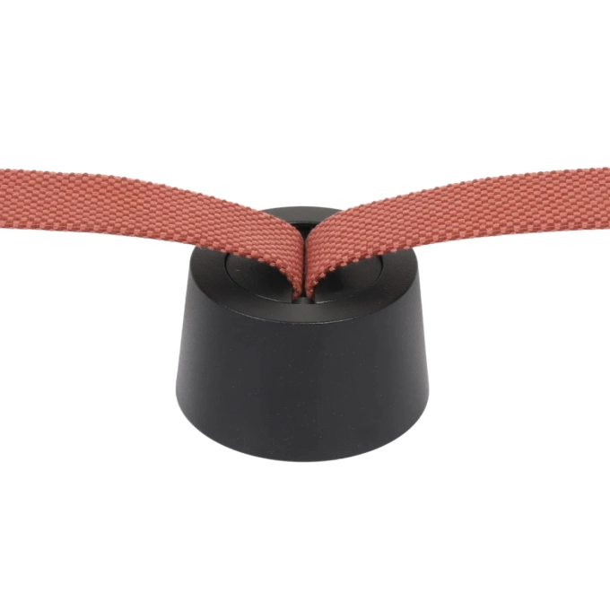 Conector Studioluce para 2 Trilhos Slack Preto Ø75x43mm AC1962PT