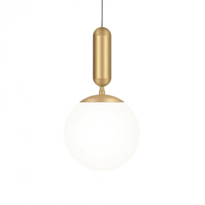 Pendente TKS Capsule Big Globo Leitoso Ø200mm 1L E27 200x380x2000mm 1970