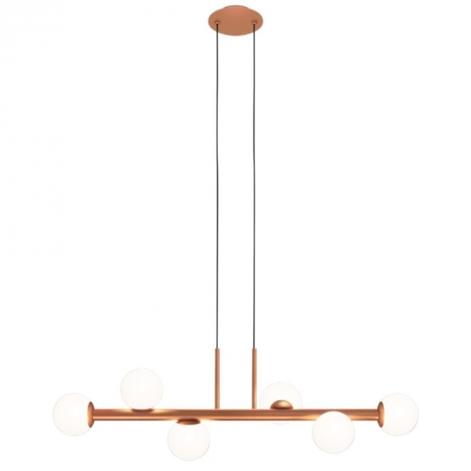 Pendente TKS Sphera Looping Jabuticaba Globo Leitoso Ø100mm 6L G9 265x880x2000mm 1712