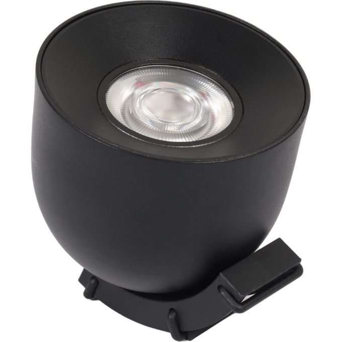 Spot Studioluce Slack Preto 12 watts 2700K 48V Ø100x107mm MS1946PT