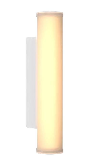 Arandela Powerlume ATUB Alumínio e Acrílico 6 watts IP40 330mm ATUB-330